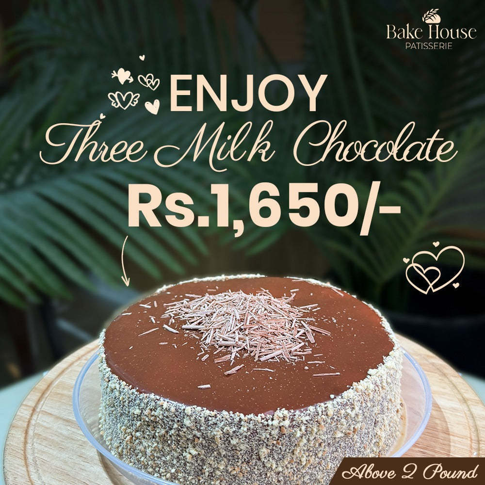 Three Milk Chocolate Cake